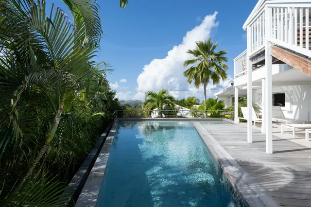 pool at Villa Luz in St Barts - St Barts luxury vacation rental