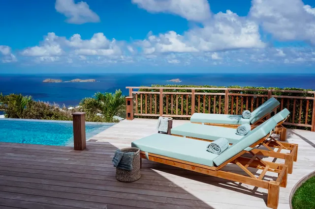 Pool 2 at Villa Mamiami in St Barts - St. Barth Villa Rental