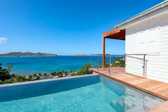 Pool at Villa Manava in St Barts - St. Barts Villa Rental