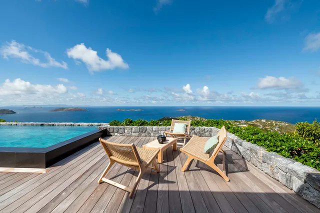 Ma'O - Terrace at Villa Ma’O in St Barts - St. Barts Villa Rental
