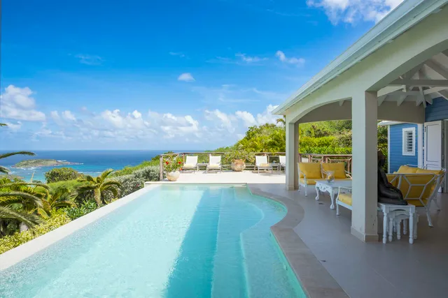 Pool at Villa Maracuja in St Barts - St. Barts Villa Rental