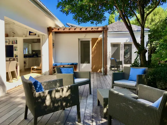 terrace at Villa Marie in St Barts - St Barts luxury vacation rental