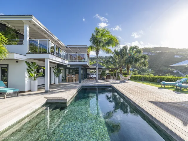 pool at Villa Mathilda in St Barts - St Barts luxury vacation rental