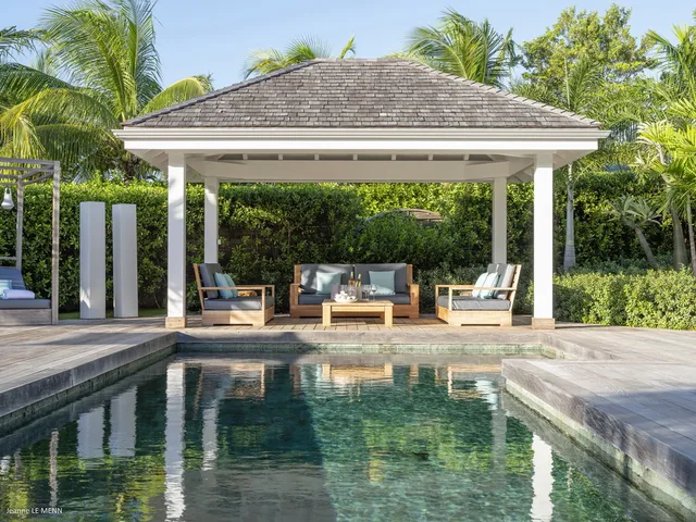 pool at Villa Mathilda in St Barts - St. Barts Villa Rental