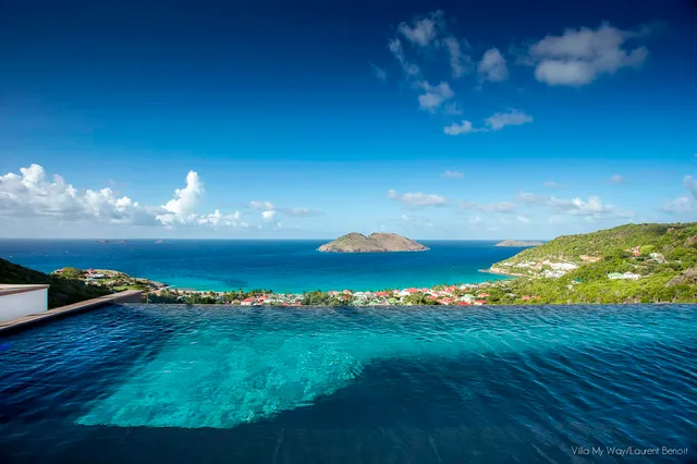 Way infinity pool at Villa My Way in Flamands - St Barts luxury vacation rental