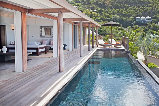 pool at Villa Niña in St Barts - St. Barth Villa Rental