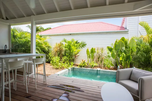 terrace at Villa Obi Wan in St Barts - St Barts luxury vacation rental