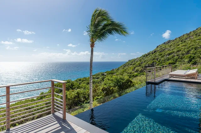 pool at Villa Ocean Palm in St Barts - St Barts luxury vacation rental