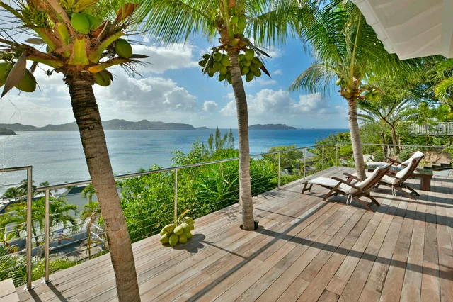 Terrace at Villa Ocean in St Barts - St Barts luxury vacation rental