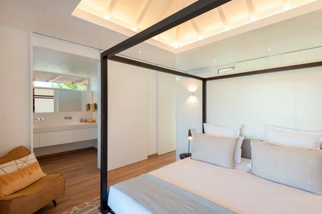 Ocean's 21 - Bedroom 1 at Villa Ocean’s 21 in St Barts - St. Barts Villa Rental