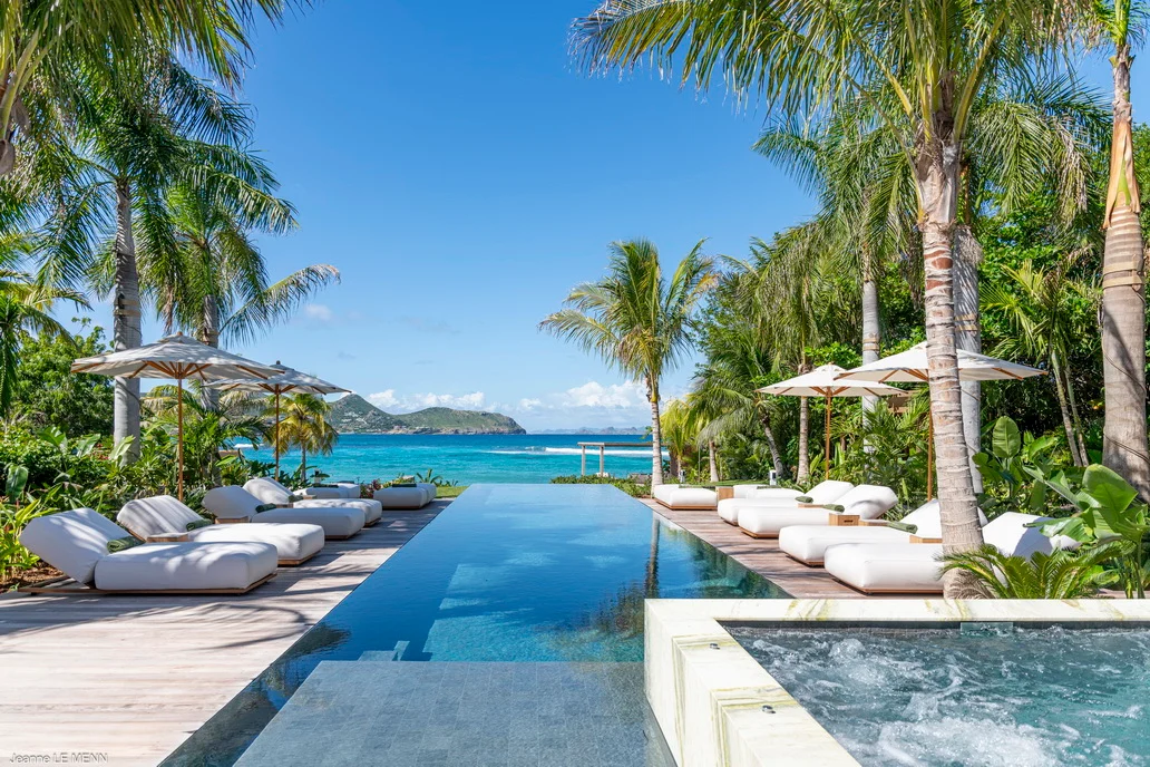 pool at Villa Palm Beach in St Barts - St Barts luxury vacation rental