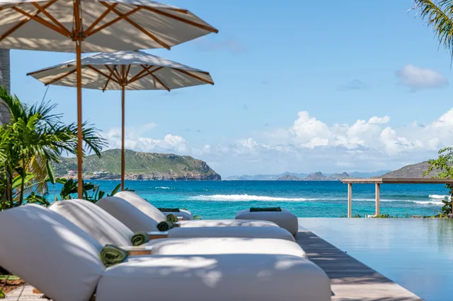 pool at Villa Palm Beach in St Barts - St Barts luxury vacation rental