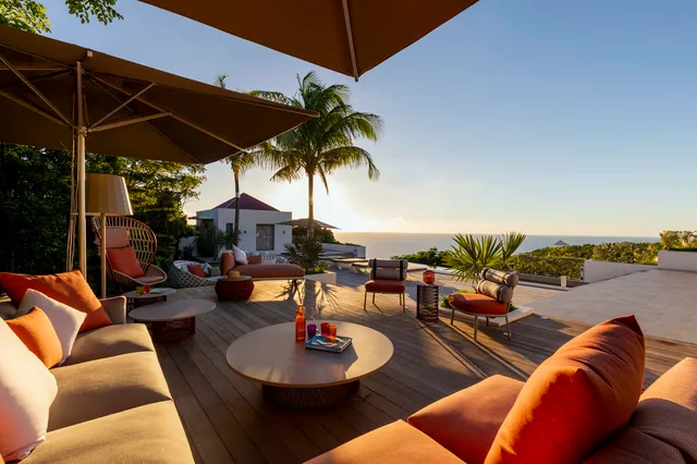 Springs - Outside Living at Villa Palm Springs in St Barts - St Barts luxury vacation rental