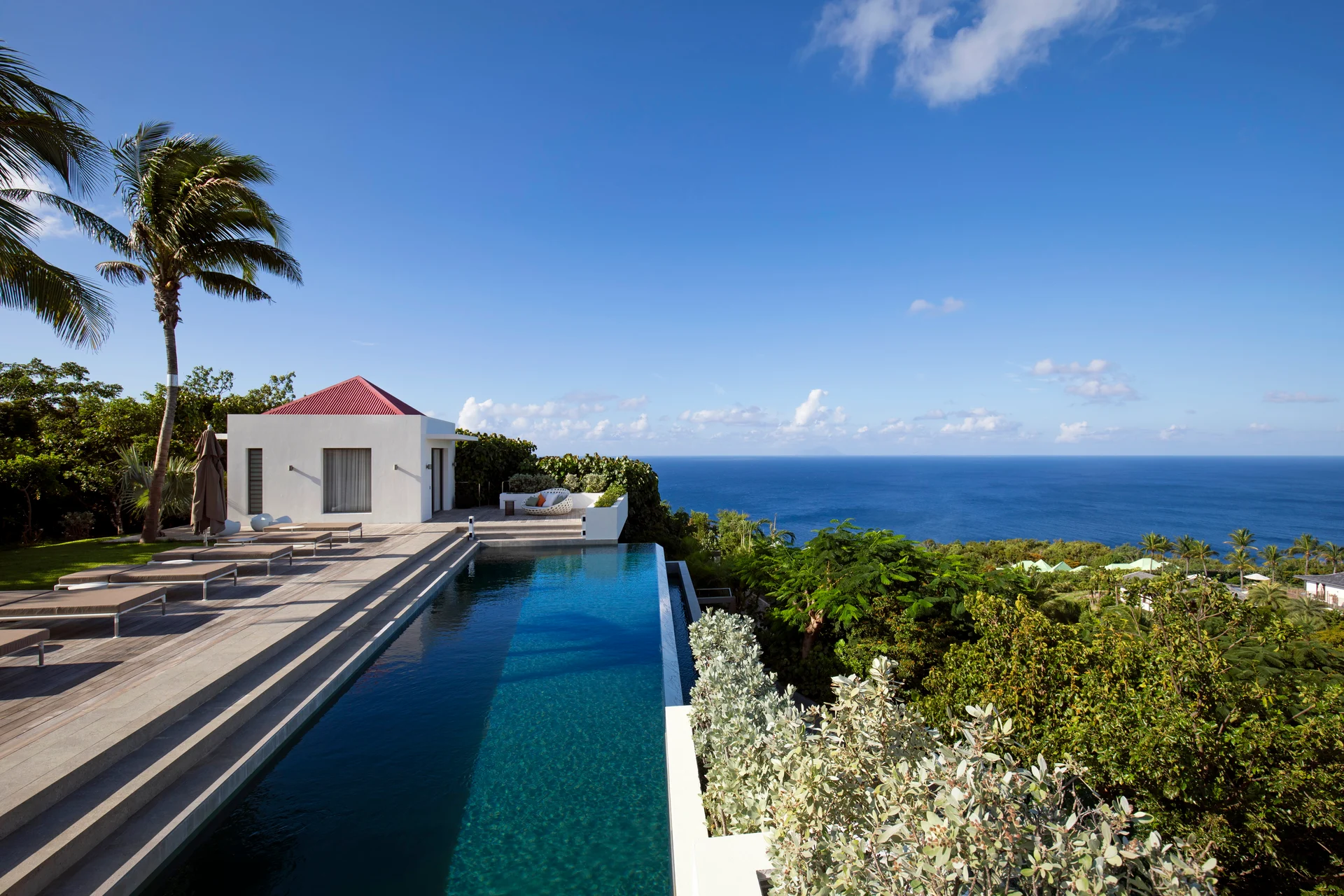 pool at Villa Palm Springs in St Barts - St Barts luxury vacation rental