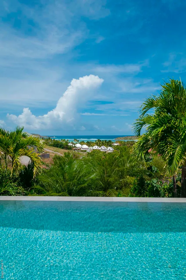 pool at Villa Palm in St Barts - St. Barts Villa Rental