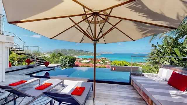 pool at Villa Panama in St Barts - St Barts luxury vacation rental