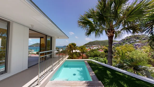 pool at Villa Philea in St Barts - St. Barts Villa Rental