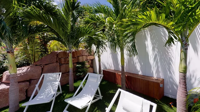 terrace at Villa Philea in St Barts - St. Barth Villa Rental