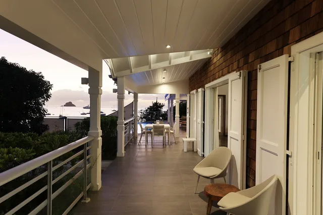 terrace at Villa Pleasure in St Barts - St. Barts Villa Rental