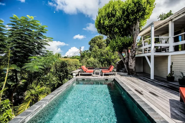 pool at Villa Plumeria’s House in St Barts - St. Barth Villa Rental