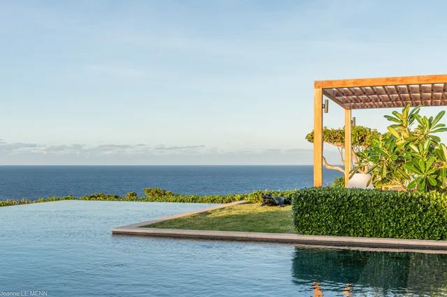 pool at Villa Poppy in St Barts - St. Barth Villa Rental