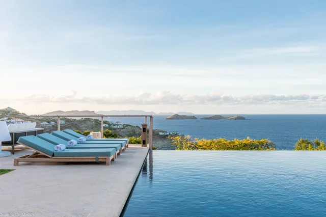 pool at Villa Poppy in St Barts - St Barts luxury vacation rental