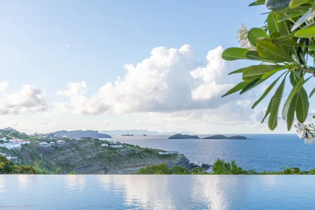 pool at Villa Poppy in St Barts - St. Barts Villa Rental