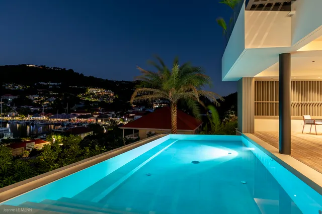 pool at Villa Privilege in St Barts - St. Barts Villa Rental