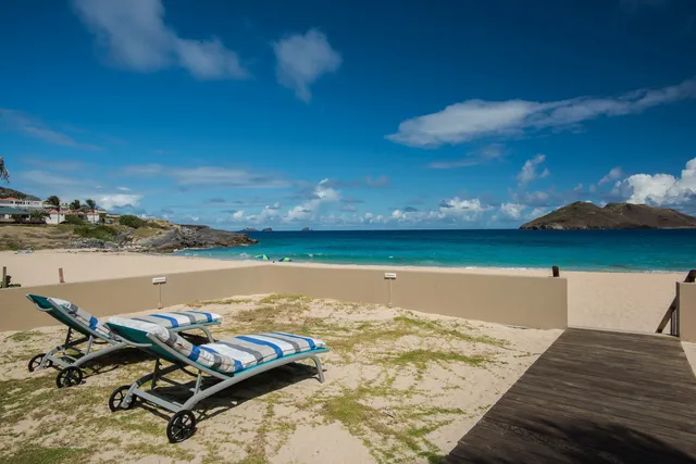 terrace at Villa Rayon de Soleil in St Barts - St Barts luxury vacation rental