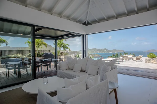 living at Villa Rock in St Barts - St. Barth Villa Rental