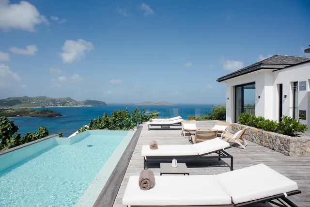 pool at Villa Rock in St Barts - St Barts luxury vacation rental