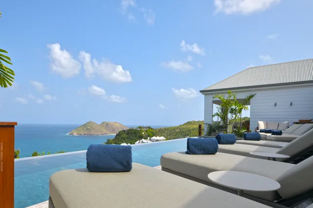 pool at Villa Romance in St Barts - St. Barts Villa Rental