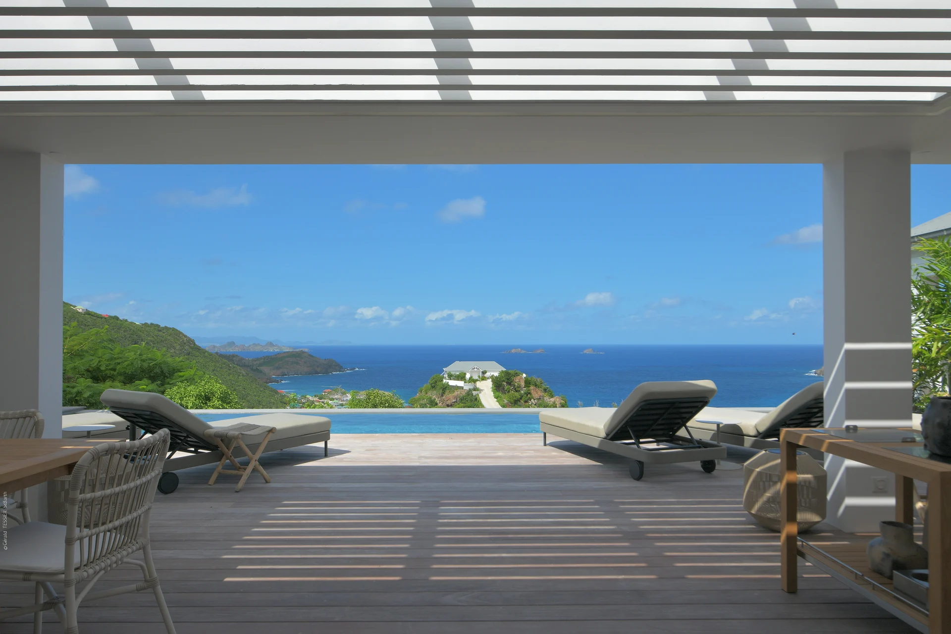 pool at Villa Romance in St Barts - St Barts luxury vacation rental