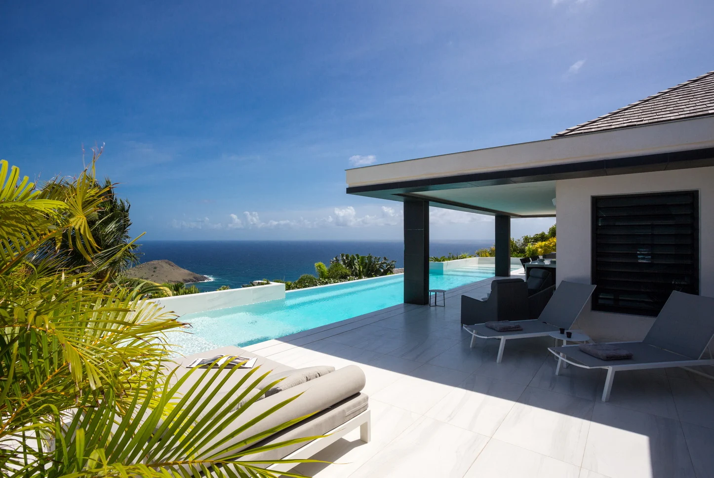 pool at Villa Rose Dog in St Barts - St Barts luxury vacation rental