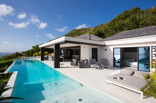 pool at Villa Rose Dog in St Barts - St Barts luxury vacation rental