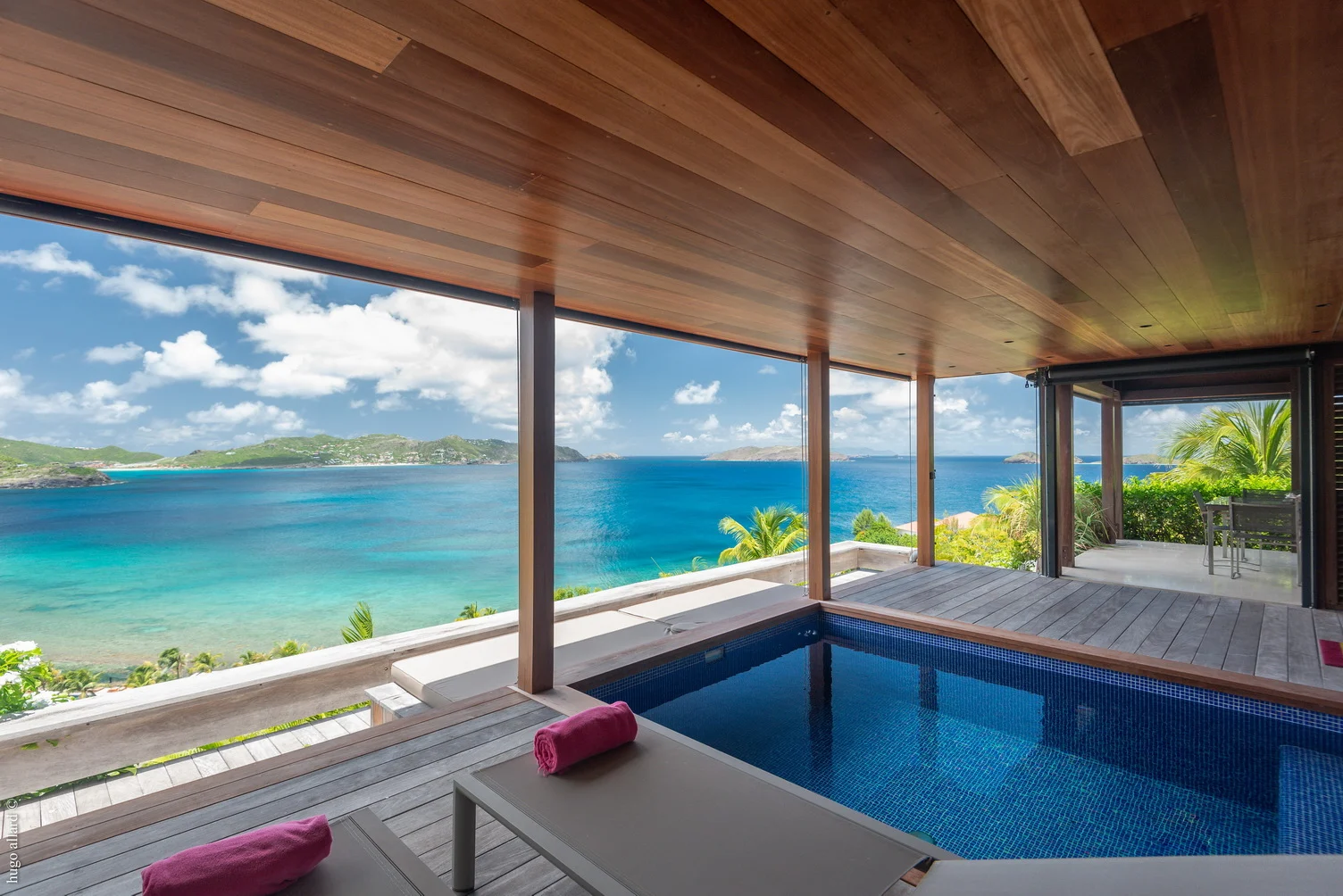 pool at Villa Safari in St Barts - St Barts luxury vacation rental