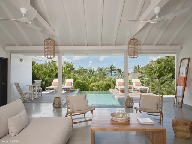 living at Villa Sakura in St Barts - St. Barts Villa Rental