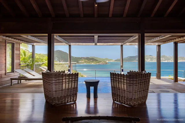living at Villa Samsara in St Barts - St. Barth Villa Rental