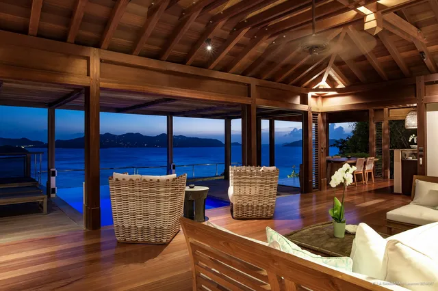 living at Villa Samsara in St Barts - St. Barts Villa Rental