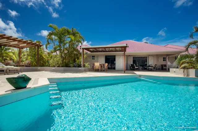 pool at Villa SAS in St Barts - St. Barth Villa Rental