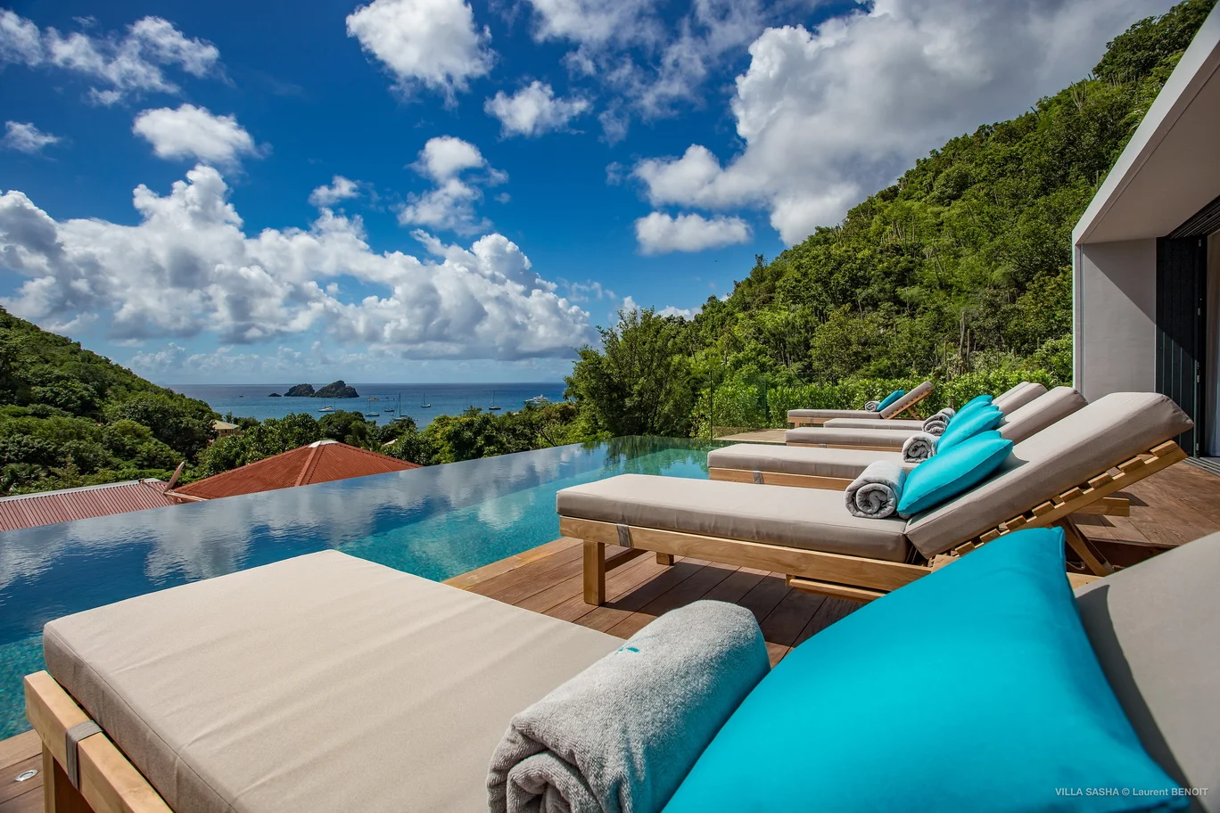 pool at Villa Sasha in St Barts - St Barts luxury vacation rental