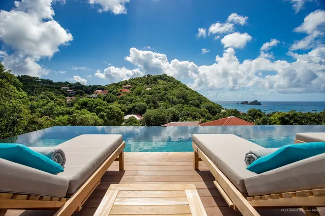 pool at Villa Sasha in St Barts - St. Barts Villa Rental