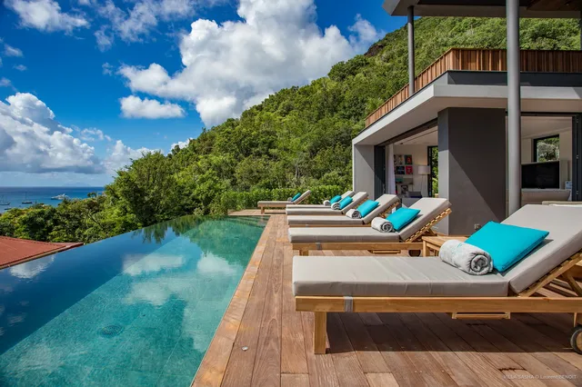 pool at Villa Sasha in St Barts - St. Barth Villa Rental