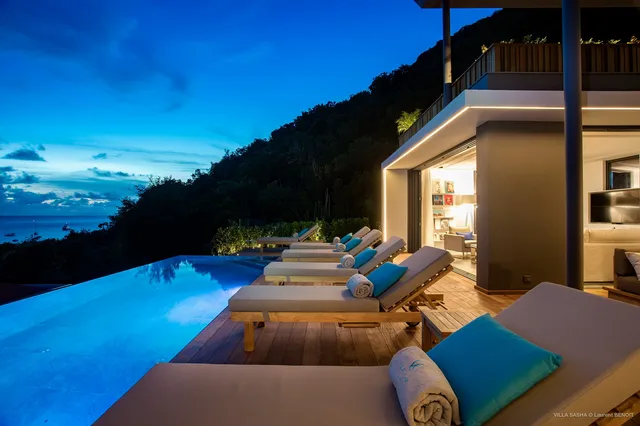 pool at Villa Sasha in St Barts - St Barts luxury vacation rental