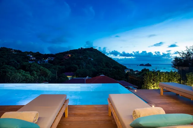 pool at Villa Sasha in St Barts - St. Barts Villa Rental