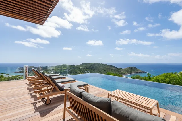 pool at Villa Scarlett in St Barts - St Barts luxury vacation rental