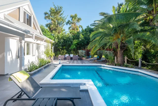 pool at Villa Seaside in St Barts - St. Barth Villa Rental