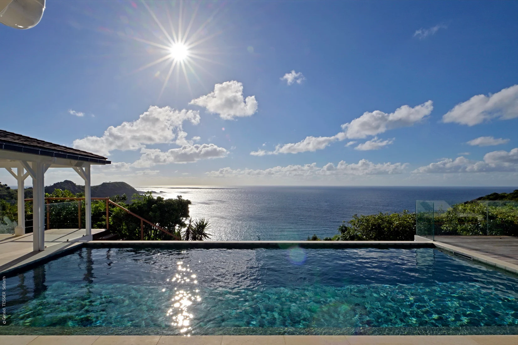 pool at Villa Secret Garden in St Barts - St Barts luxury vacation rental