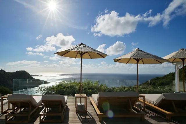 pool at Villa Secret Garden in St Barts - St. Barts Villa Rental