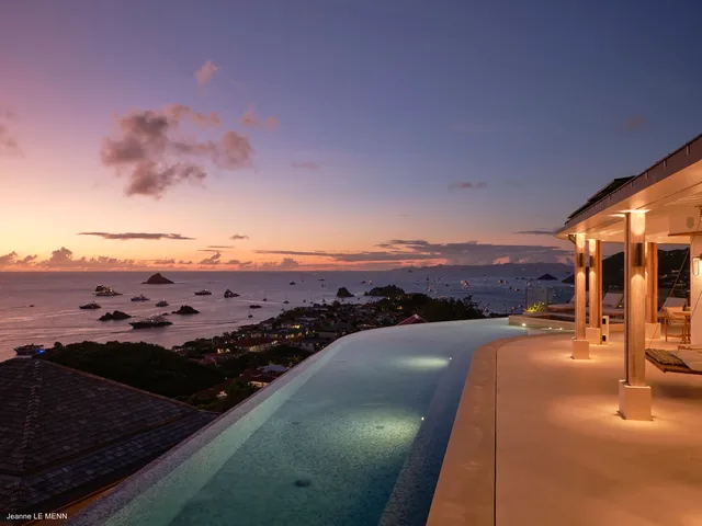 pool at Villa Sel in St Barts - St. Barts Villa Rental
